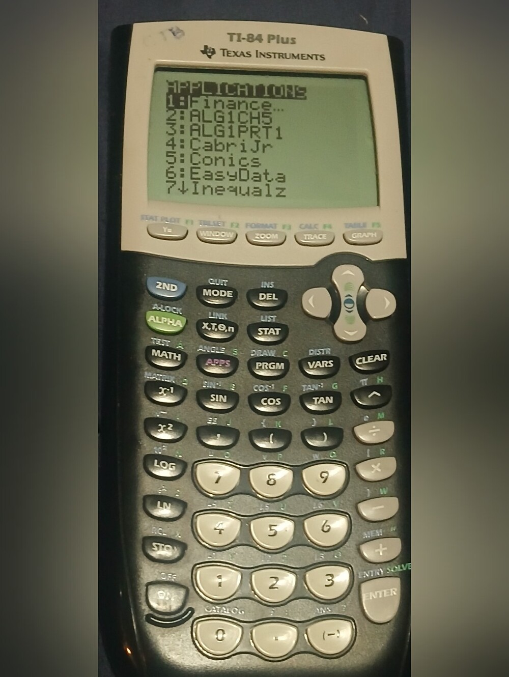 Texas Instruments Graphing Calculator TI-84 No Covet
